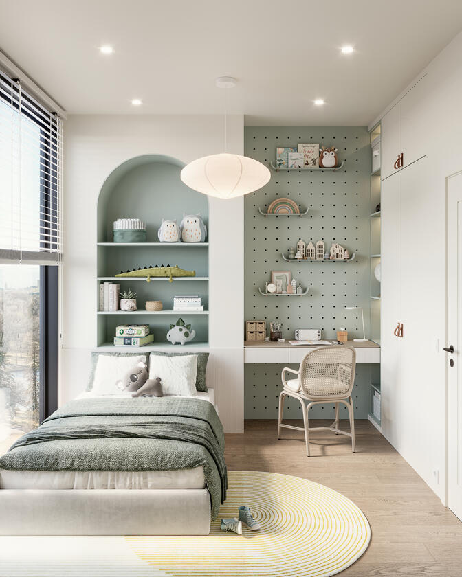 Illustration libre | Chambre enfant | 3dsmax Corona