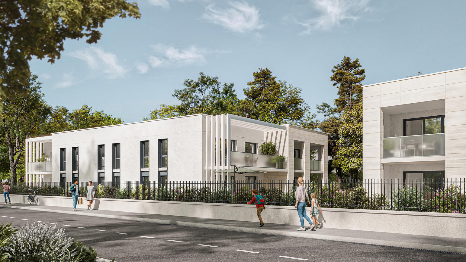 Promotion immobilière | Nacarat - Pessac | 3dsmax Corona