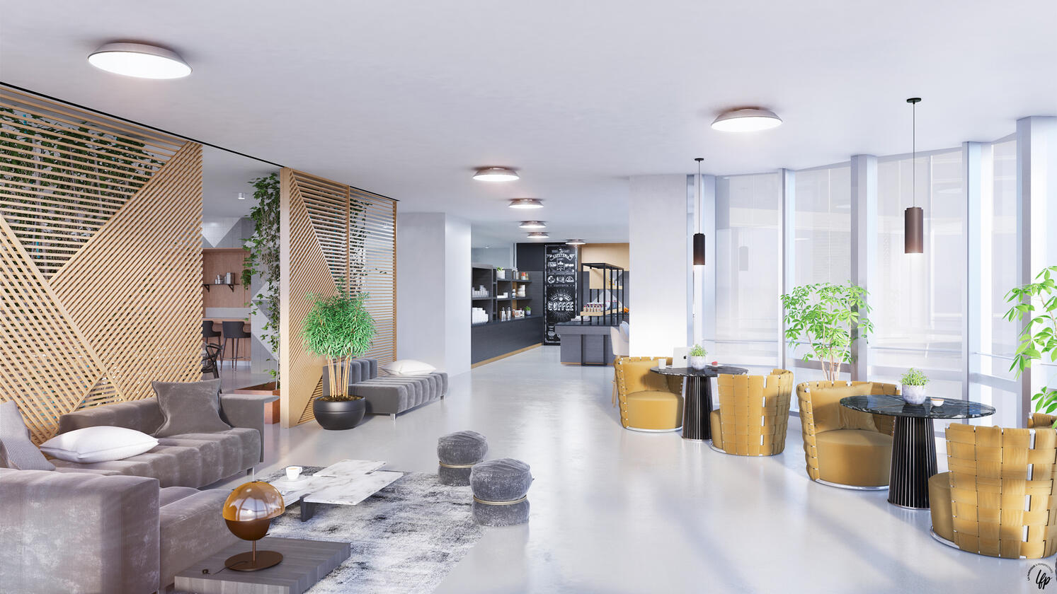 COGEDIM Immobilier | Immeuble de bureaux - Projet ERIA - La défense | 3dsmax vray