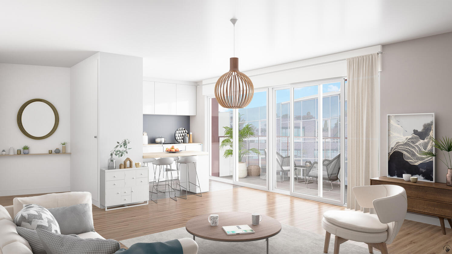 Promotion immobilière | Ogic - Montrouge | 3dsmax vray