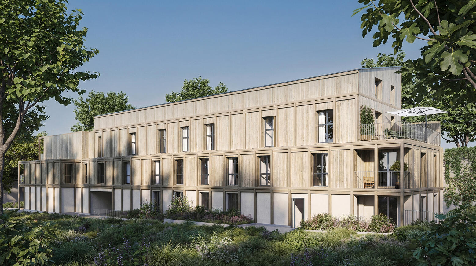 Promotion immobilière | I3F | Logement collectif - Arcueil | 3dsmax Corona