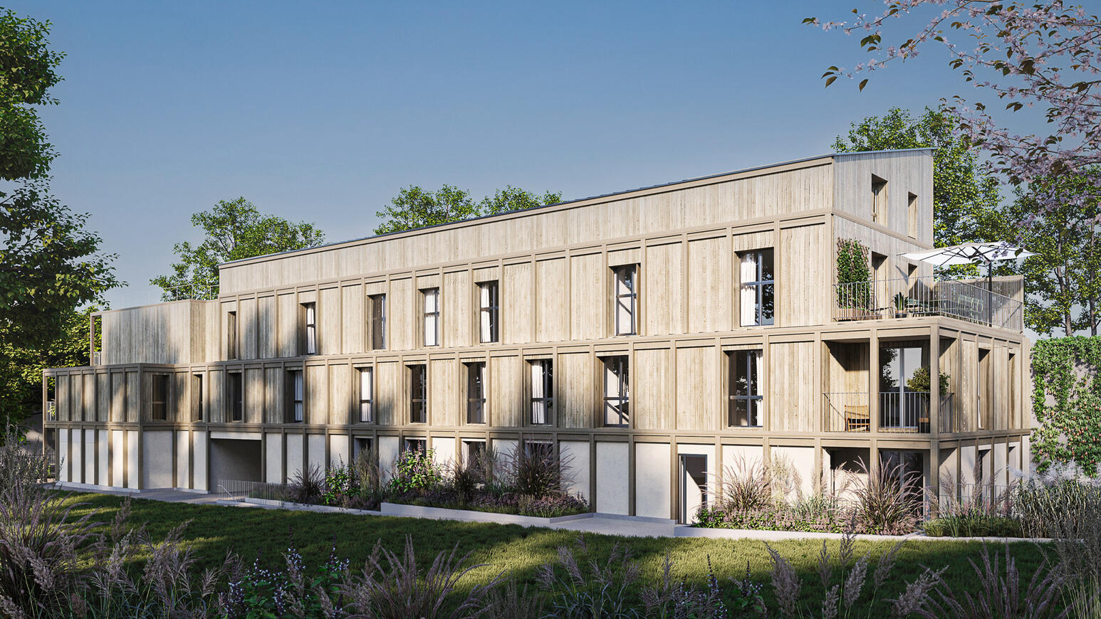 Immobilière 3F | Logement sociaux - Arcueil | 3dsmax Corona